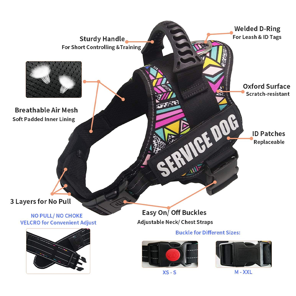 Ninguna correa de perro de nylon sólida reflexiva de la cuerda del arnés del perro del diseñador del tirón