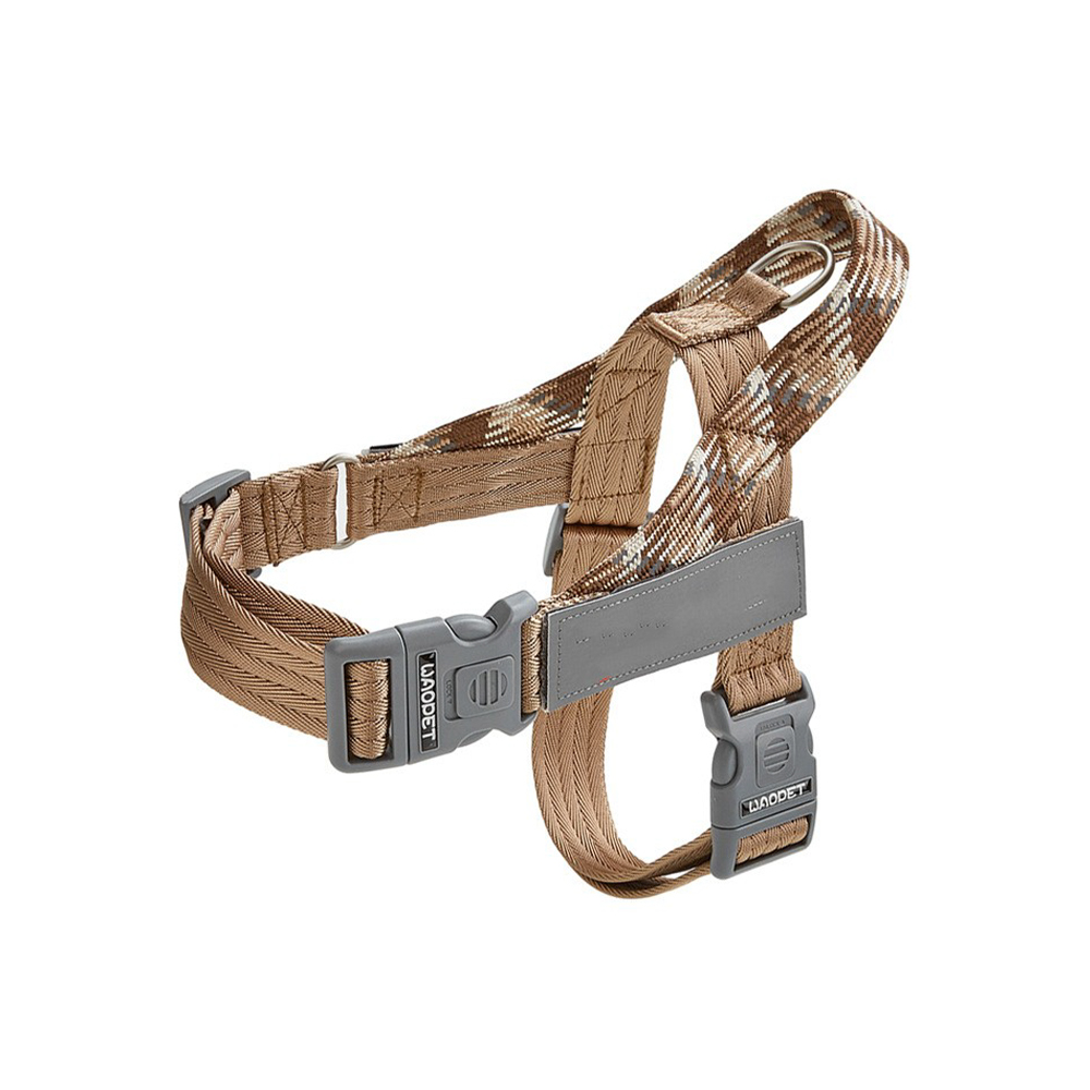 Arnés reflectante para perros con correas de nailon trenzadas desarrolladas