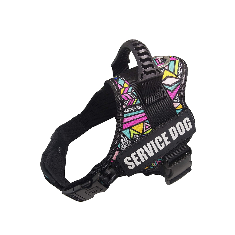 Ninguna correa de perro de nylon sólida reflexiva de la cuerda del arnés del perro del diseñador del tirón