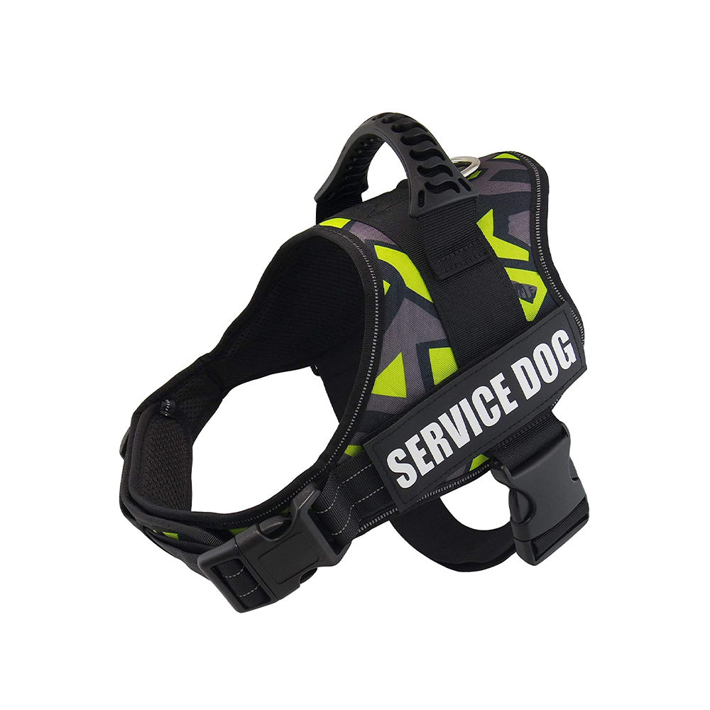 Ninguna correa de perro de nylon sólida reflexiva de la cuerda del arnés del perro del diseñador del tirón