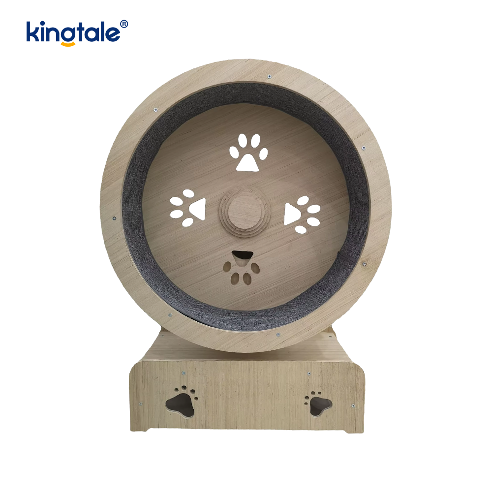 Cinta de correr de madera para mascotas