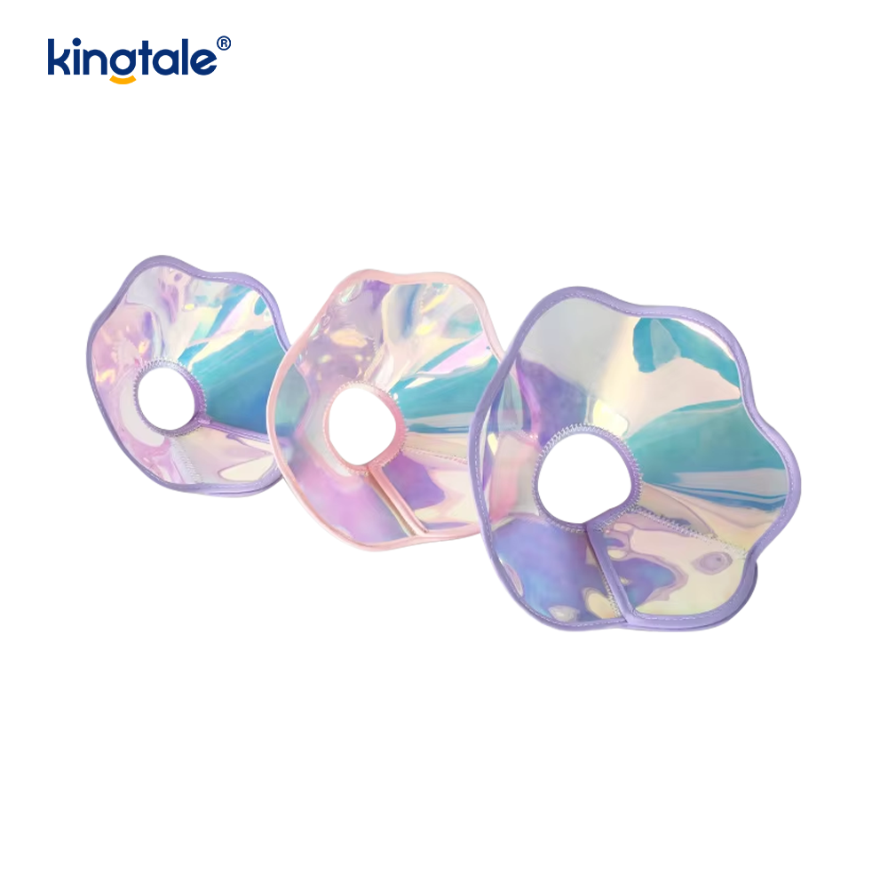 Círculo isabelino de PVC con flores de colores