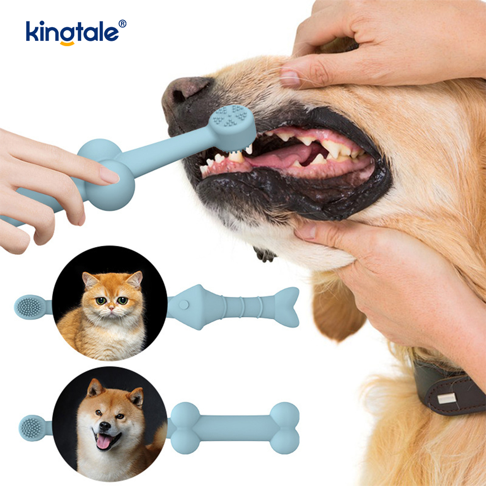 Nuevo cepillo de dientes para mascotas diseñado para limpiar los dientes y ayudar a prevenir el sarro