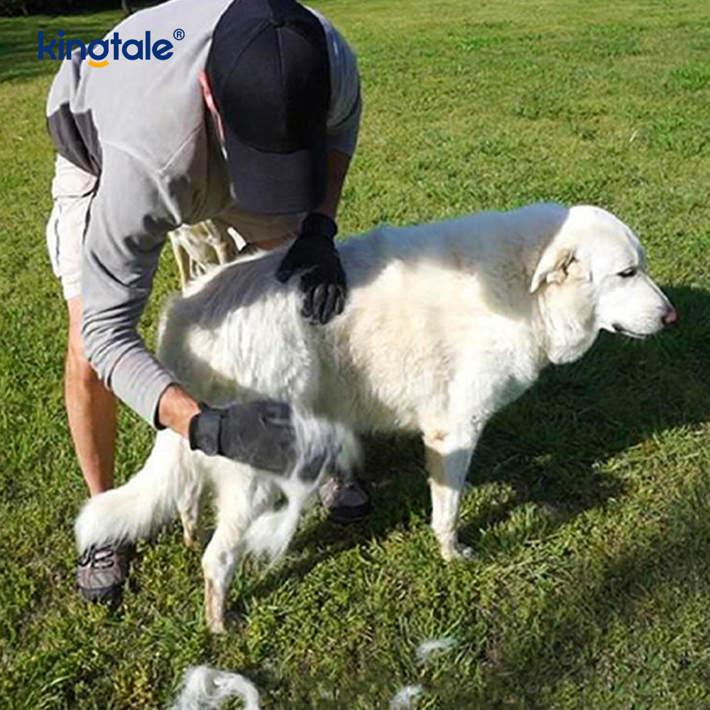Guante quitapelos para mascotas, guante suave para el cuidado de mascotas, cepillo para quitar el pelo, guante para quitar el pelo