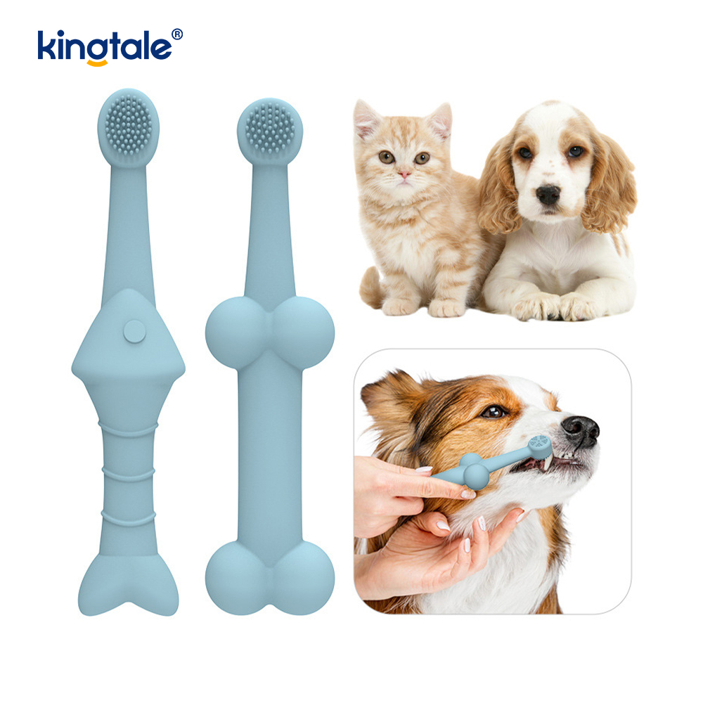 Nuevo cepillo de dientes para mascotas diseñado para limpiar los dientes y ayudar a prevenir el sarro
