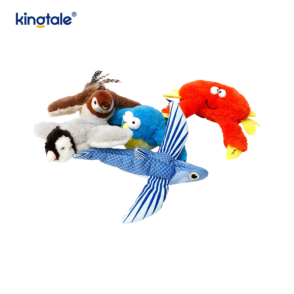 Juguete de peluche para mascotas gorrión simulado para todas las razas gato pateador hierba gatera juguetes gorrión