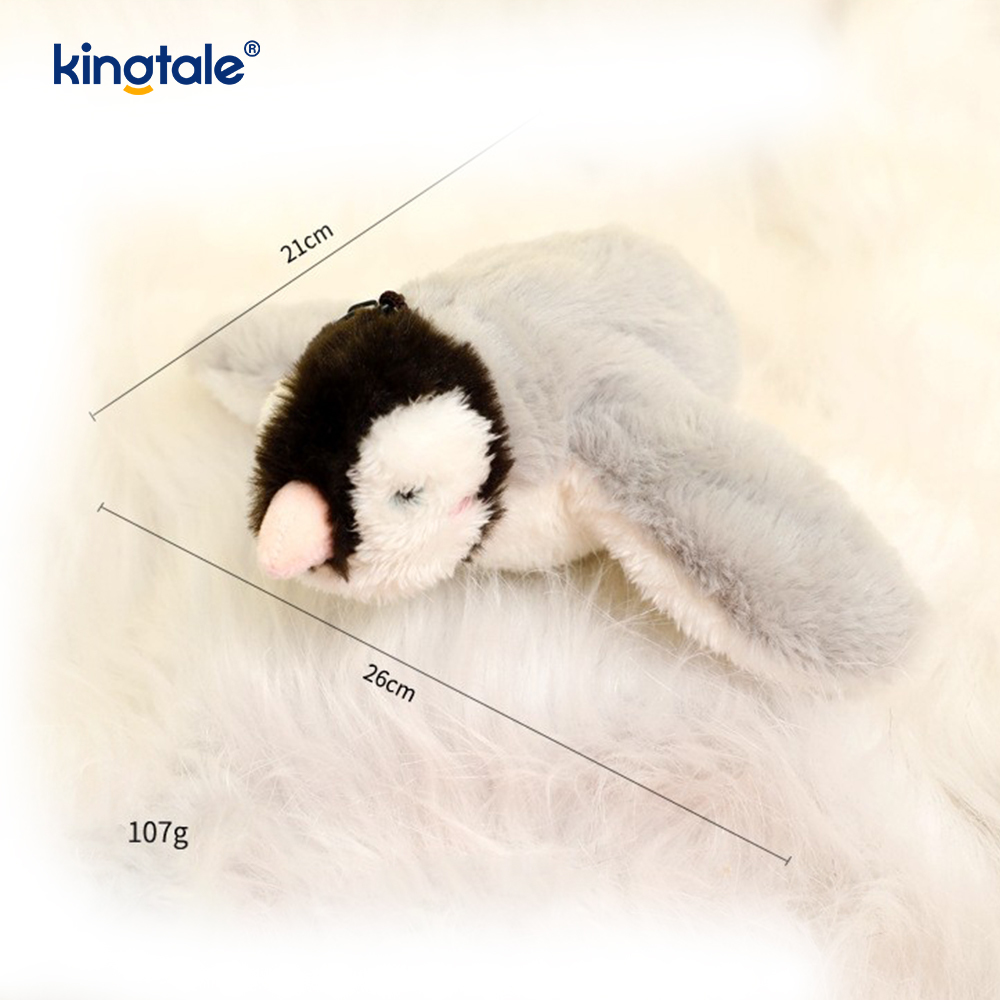 Juguete de peluche para mascotas gorrión simulado para todas las razas gato pateador hierba gatera juguetes gorrión