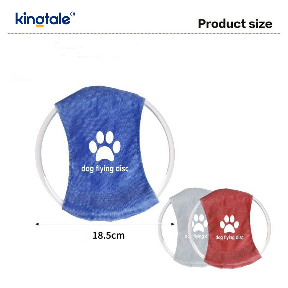 Frisbee iluminado para mascotas, entrenamiento de mascotas iluminado de alta visibilidad, lanzamiento, juego para hacer ejercicio