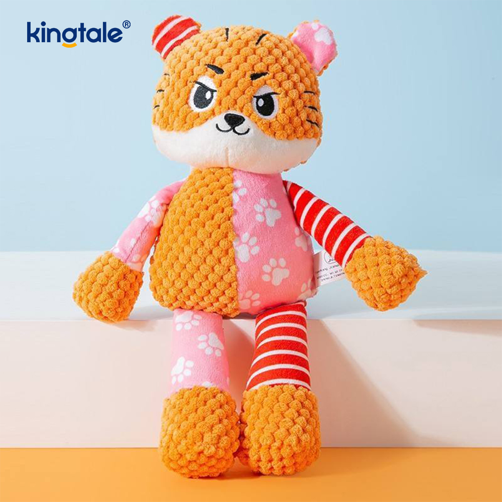 Juguete suave del animal doméstico de la felpa del elefante azul con la tela azul lavable a máquina