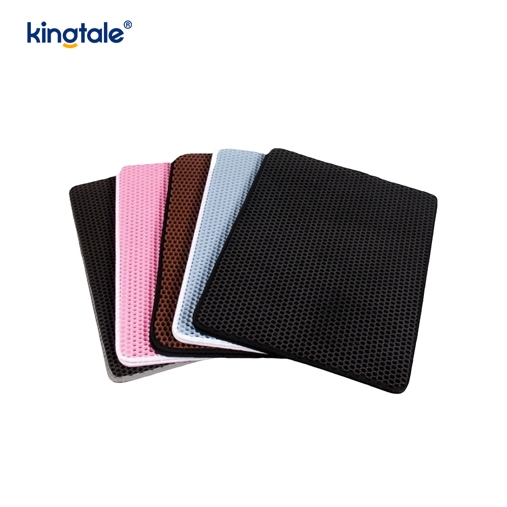 Alfombrilla para arena para gatos, capa trasera impermeable y a prueba de fugas