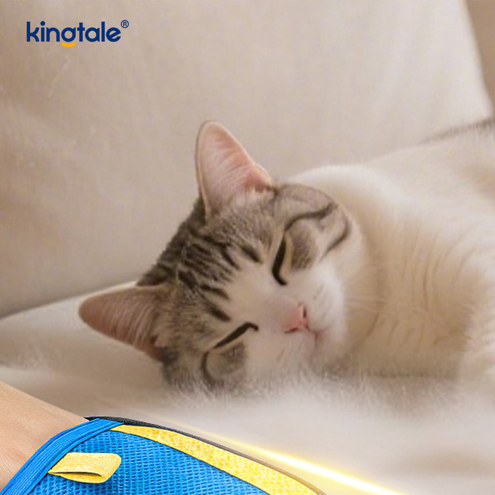 Guante de eliminación de pelo para mascotas, guantes electrostáticos para quitar el pelo de mascotas, para gatos y perros, recién Pro, cinco dedos