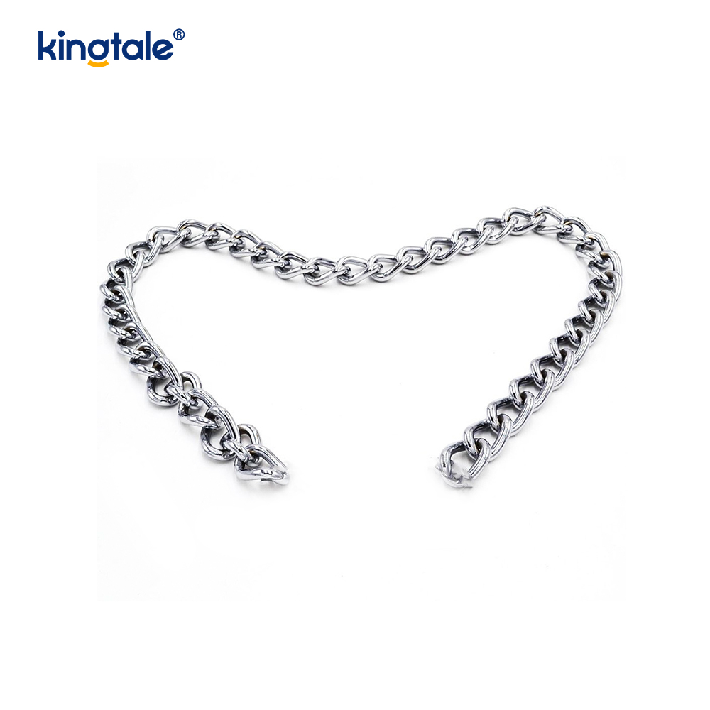 Cadena pesada de la cadena del resbalón P del collar de la obstrucción del perro del entrenamiento del metal para los perros