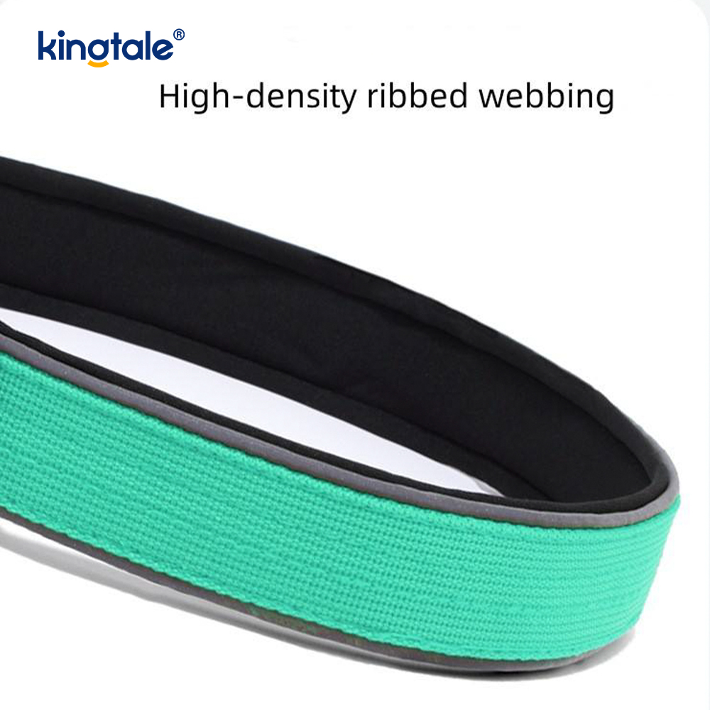 Hebilla táctica reflectante ajustable pesada para collar de perro para perros M L