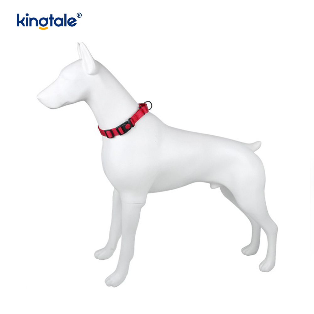 Ningún cuello de perro de nylon ajustable reflexivo de la martingala del tirón para los perros S M A L L