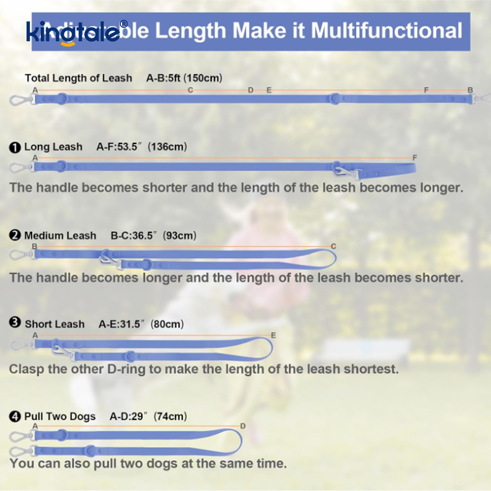 Pvc ajustable del animal doméstico de encargo ningún collar ligero del correo del arnés del perro del tirón