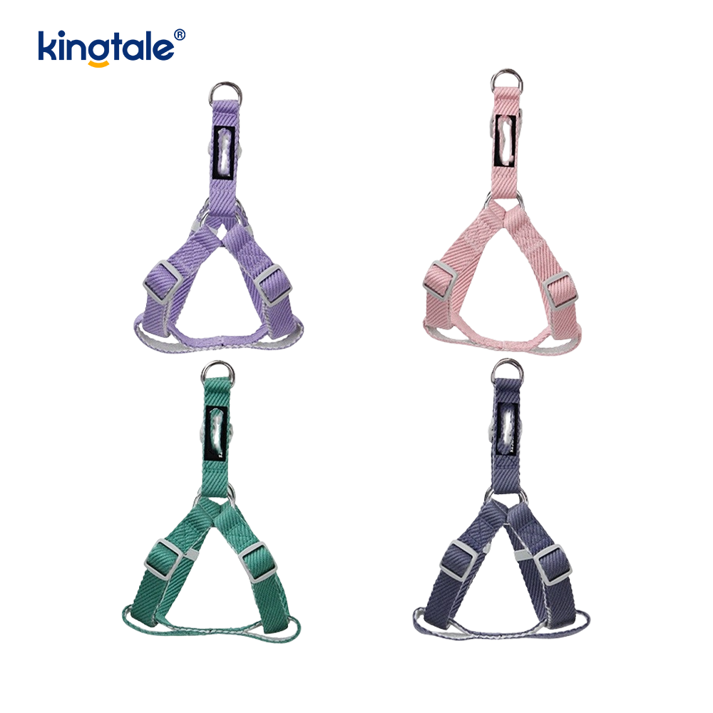 Sistema personalizado de la correa del collar del arnés del perro del modelo de la impresión de OEM/ODM