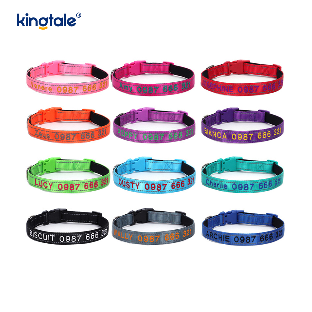 El diseño de hebilla codificada del collar de perro de servicio para prevenir accidentes advierte