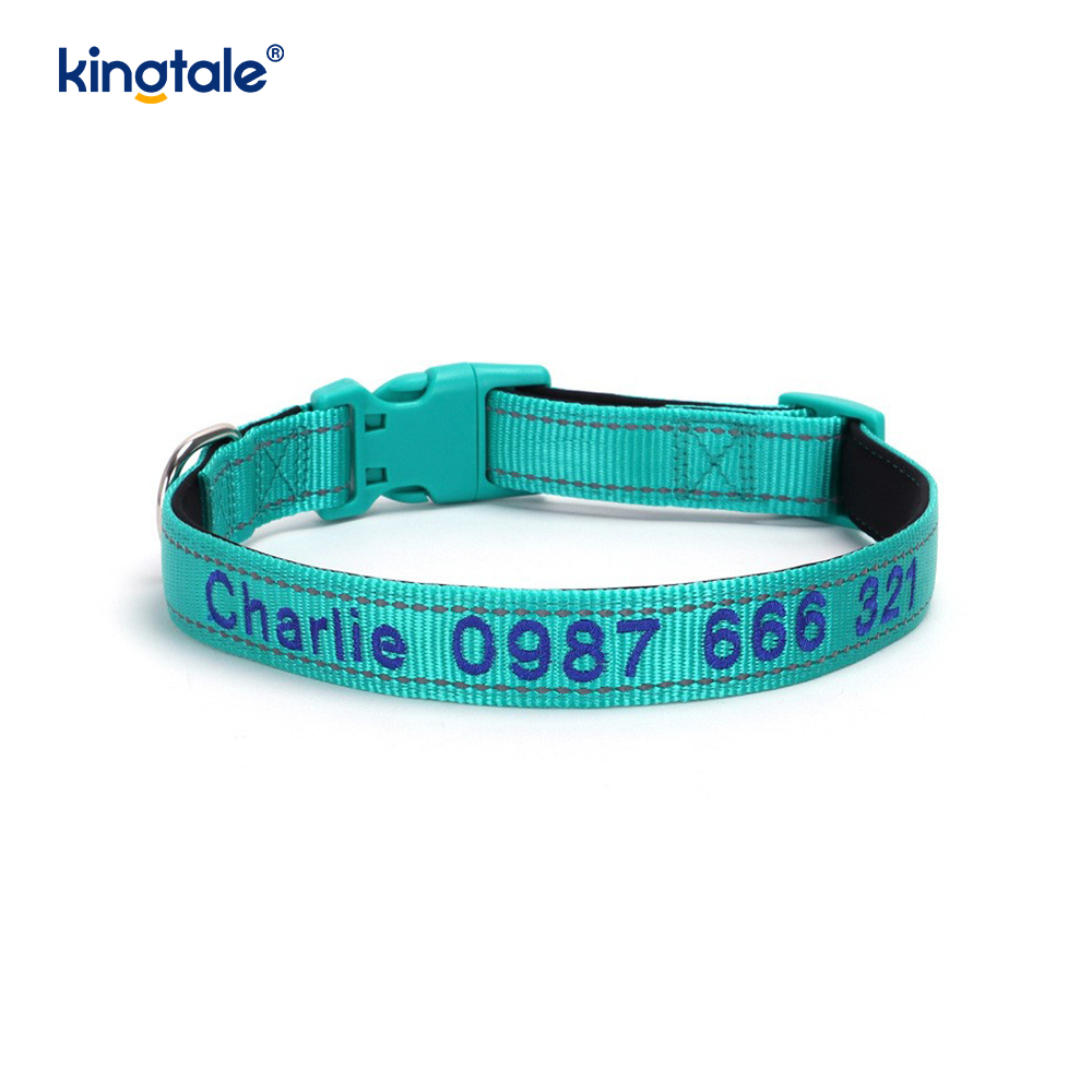 El diseño de hebilla codificada del collar de perro de servicio para prevenir accidentes advierte