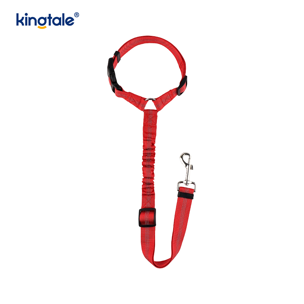 Correa reflexiva del cinturón de seguridad del coche del animal doméstico del poliéster durable Anti-Rush Anti-Rush