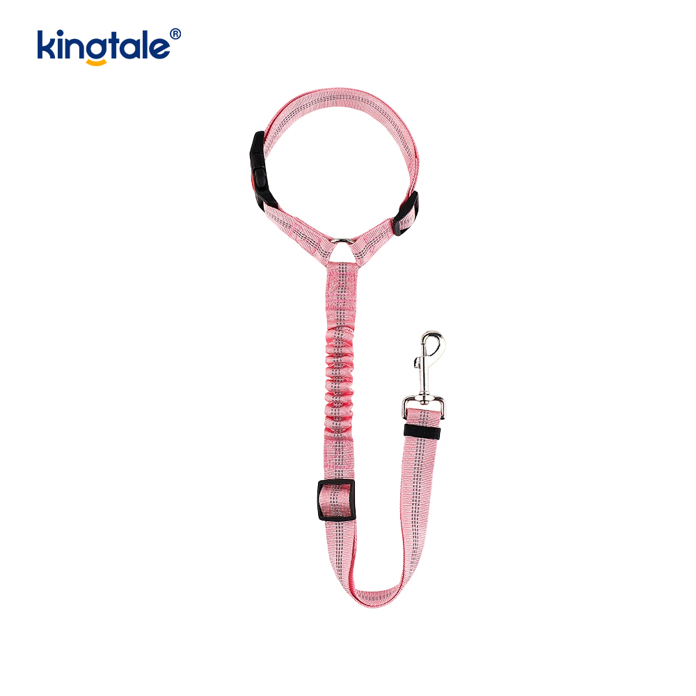 Correa reflexiva del cinturón de seguridad del coche del animal doméstico del poliéster durable Anti-Rush Anti-Rush