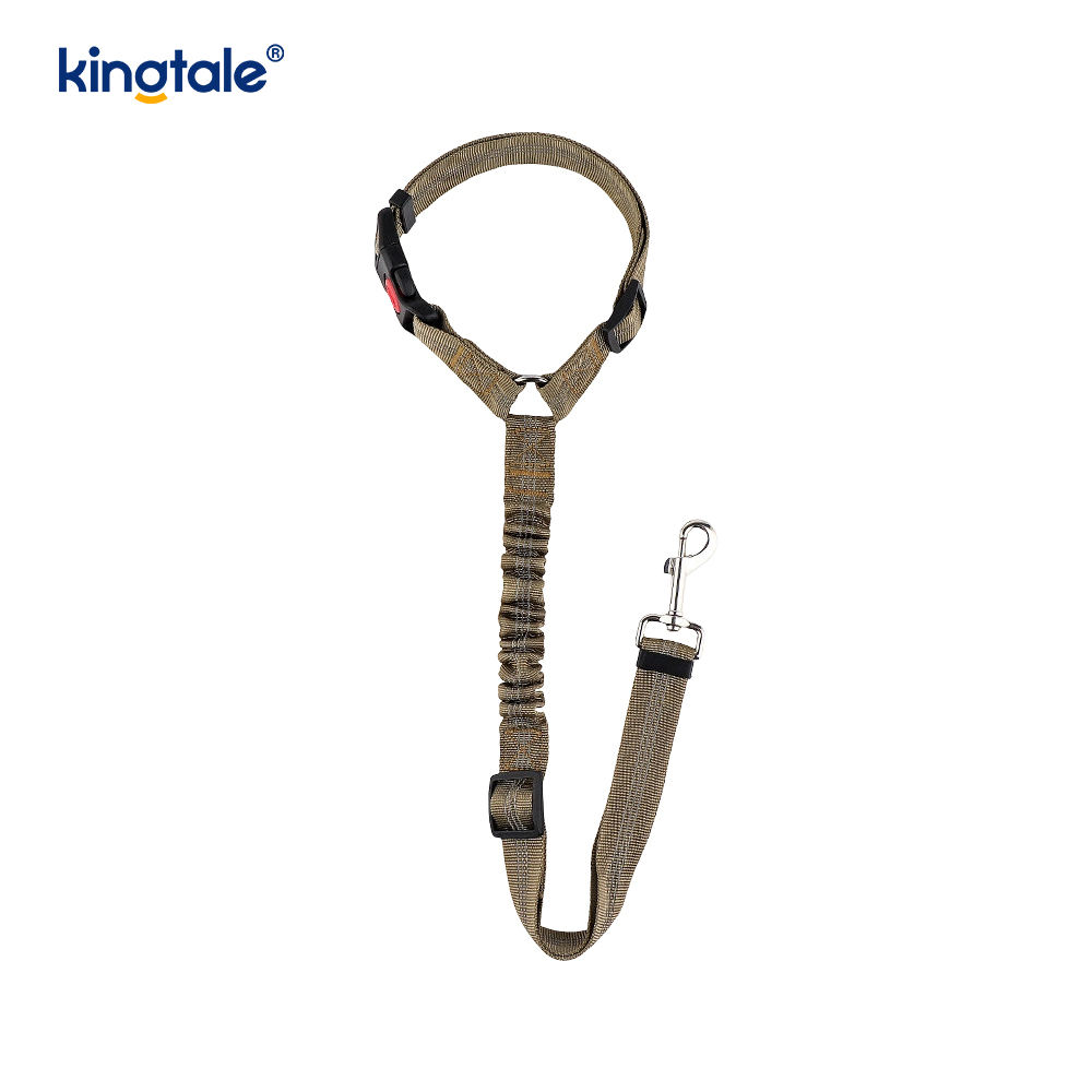 Correa reflexiva del cinturón de seguridad del coche del animal doméstico del poliéster durable Anti-Rush Anti-Rush