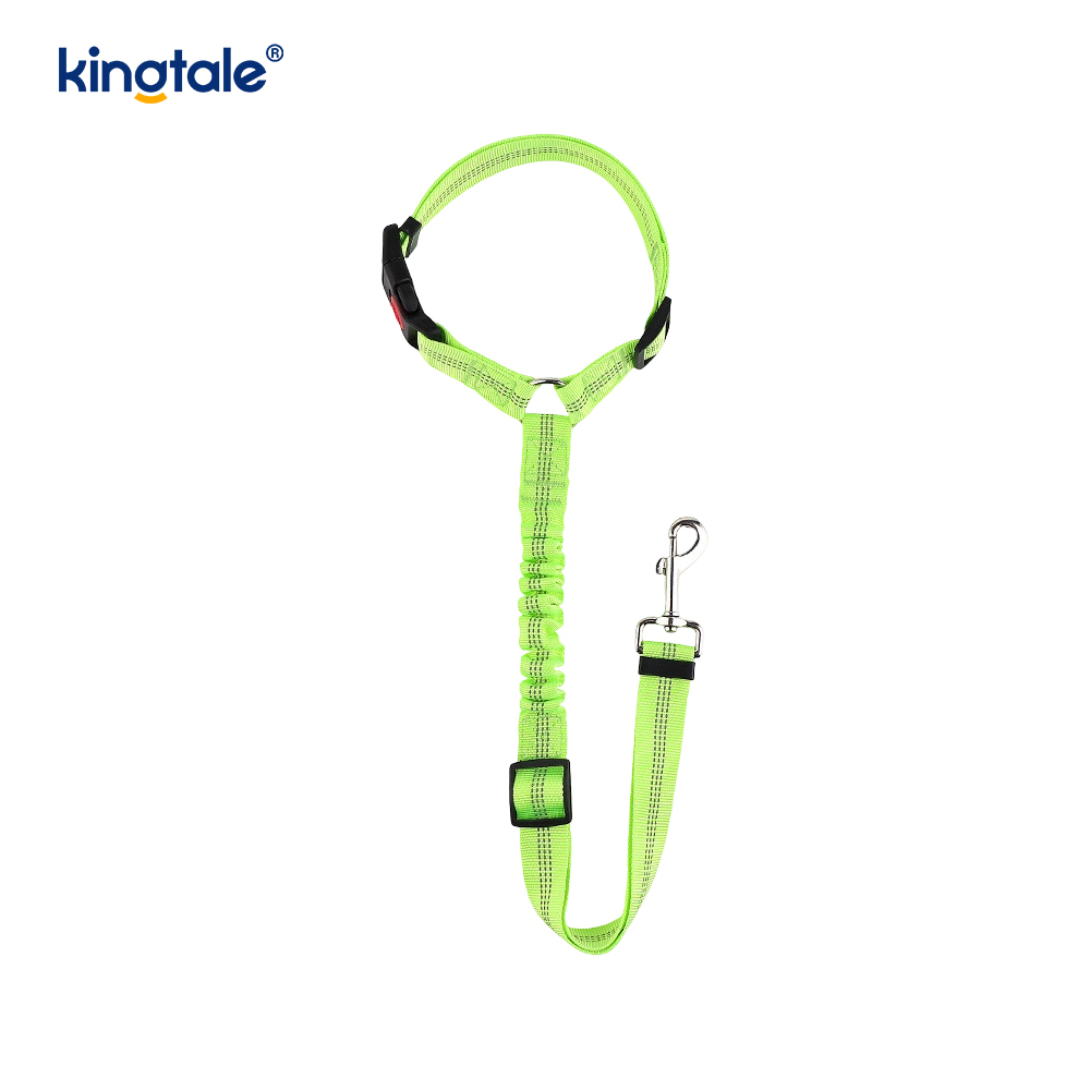 Correa reflexiva del cinturón de seguridad del coche del animal doméstico del poliéster durable Anti-Rush Anti-Rush
