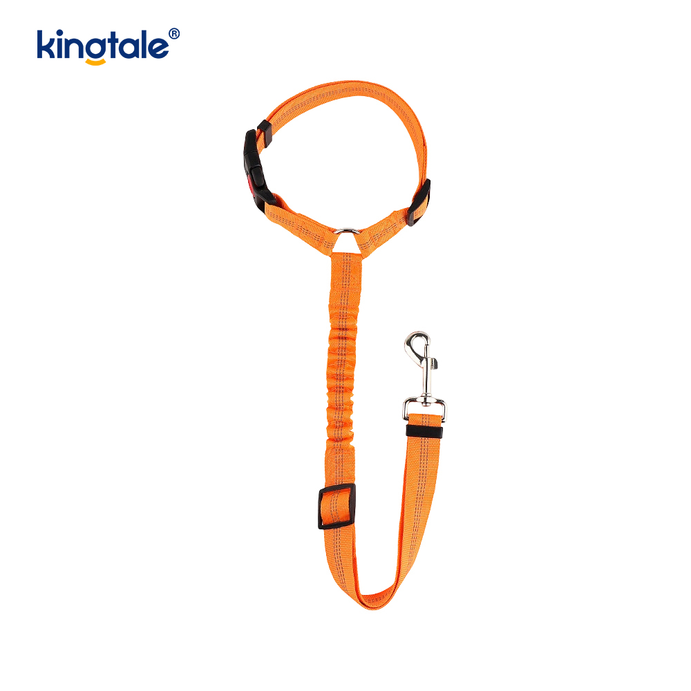 Correa reflexiva del cinturón de seguridad del coche del animal doméstico del poliéster durable Anti-Rush Anti-Rush