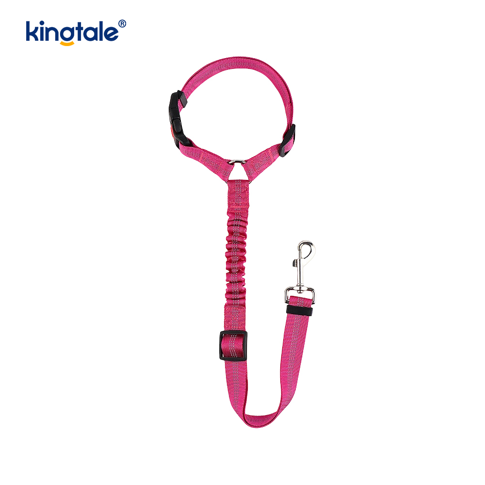 Correa reflexiva del cinturón de seguridad del coche del animal doméstico del poliéster durable Anti-Rush Anti-Rush
