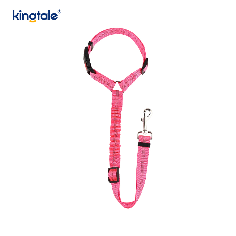 Correa reflexiva del cinturón de seguridad del coche del animal doméstico del poliéster durable Anti-Rush Anti-Rush