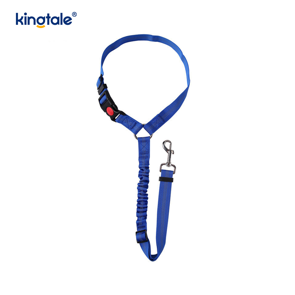 Correa reflexiva del cinturón de seguridad del coche del animal doméstico del poliéster durable Anti-Rush Anti-Rush