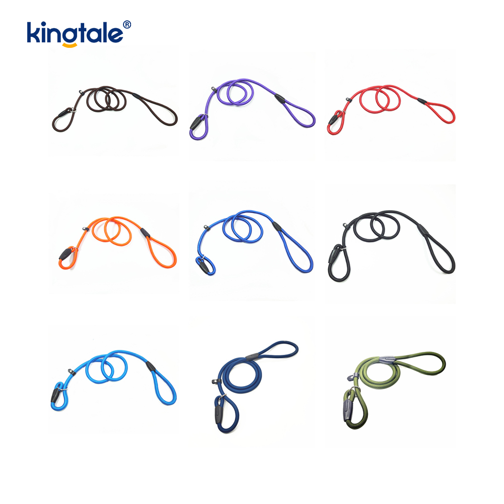 Correa de perro con plomo antideslizante, correa de nailon resistente para entrenamiento de perros, correa para mascotas