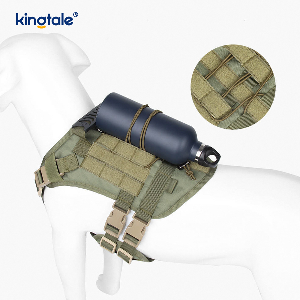 Arnés ajustable respirable modificado para requisitos particulares del perro de la malla grande resistente del chaleco