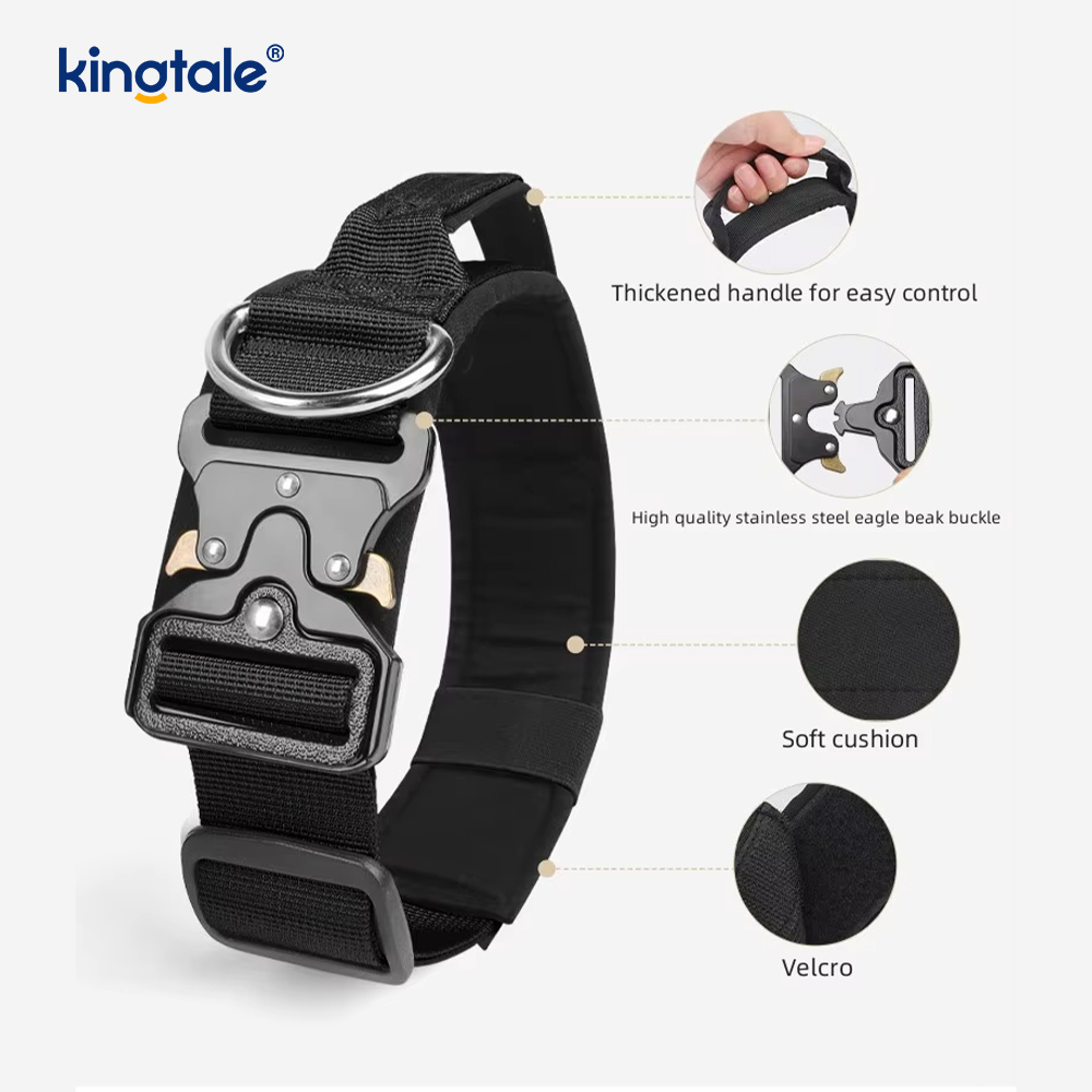 Sistema táctico resistente del arnés del correo del collar de perro para perros grandes