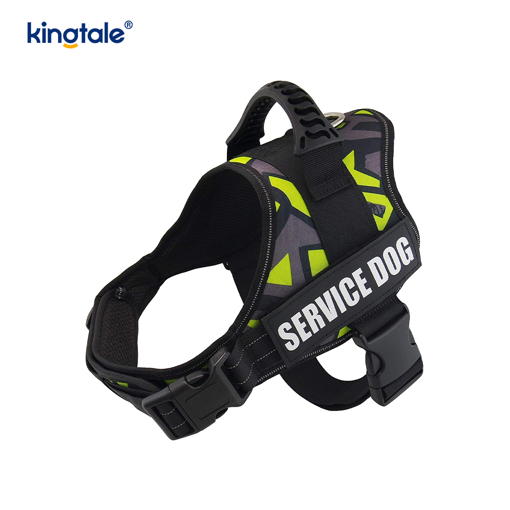 Ninguna correa de perro de nylon sólida reflexiva de la cuerda del arnés del perro del diseñador del tirón