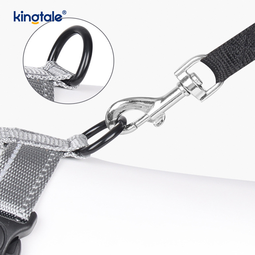 Arnés para mascotas sin tirones, acolchado suave y ajustable, chaleco reflectante Oxford para perros