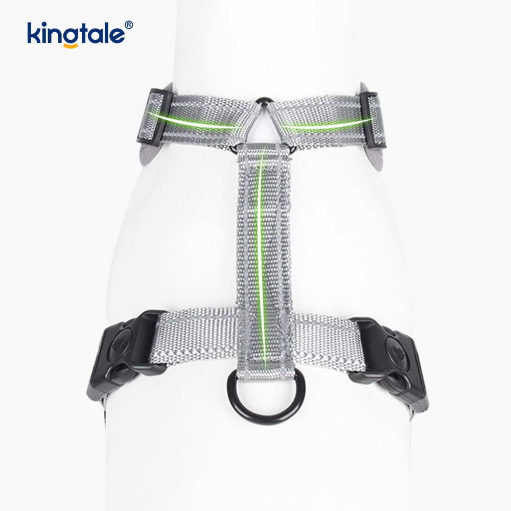 Arnés para mascotas sin tirones, acolchado suave y ajustable, chaleco reflectante Oxford para perros