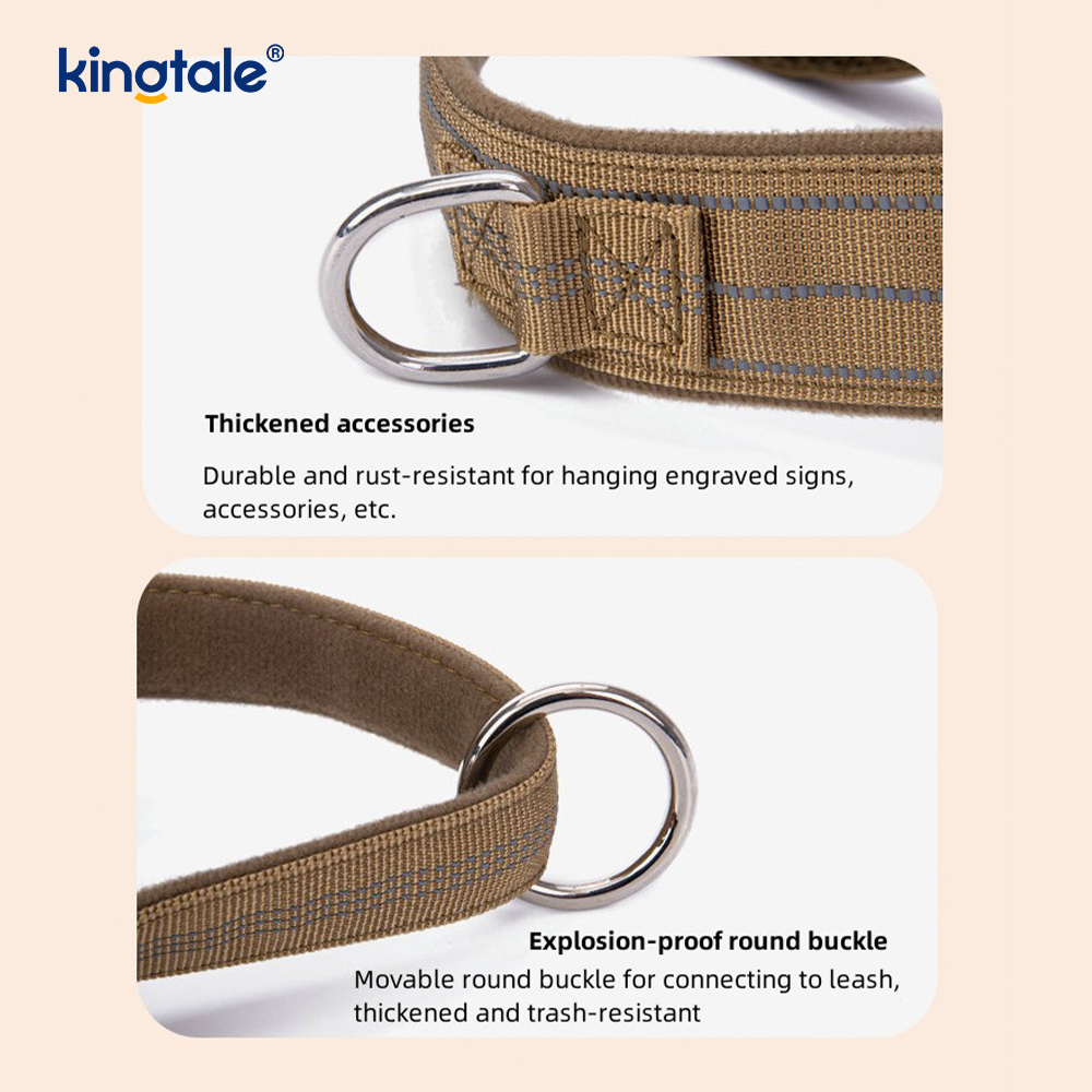 Táctico grande ningún arnés ajustable respirable del perro del tirón para entrenar