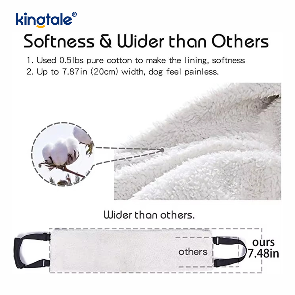 Arnés sostenible sólido modificado para requisitos particulares de la elevación del perro de la honda portátil portátil del perro para los animales domésticos
