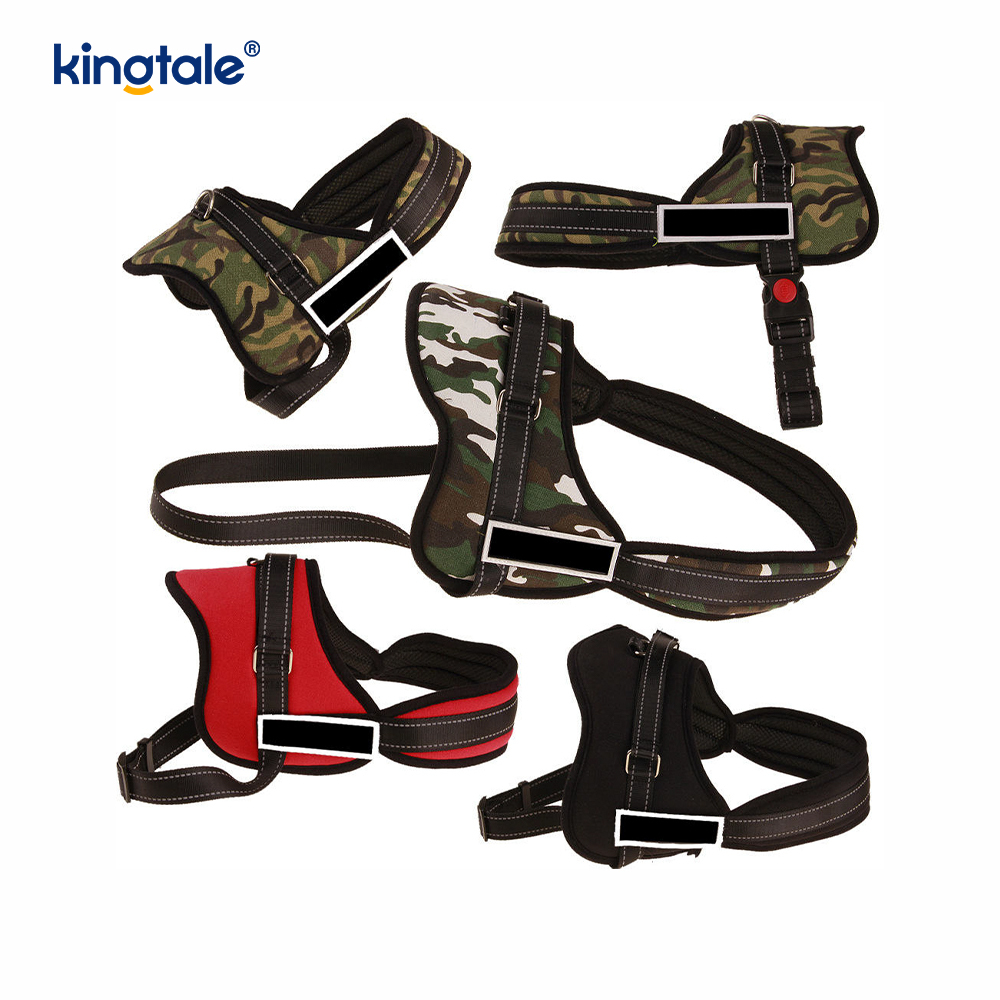 Arnés para perros de servicio sin hebilla para perros medianos y grandes