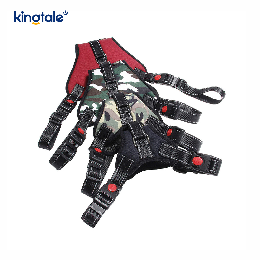 Arnés para perros de servicio sin hebilla para perros medianos y grandes