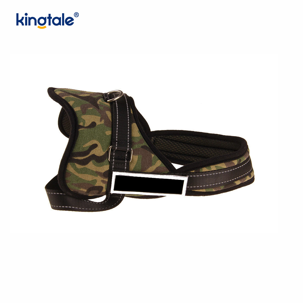 Arnés para perros de servicio sin hebilla para perros medianos y grandes