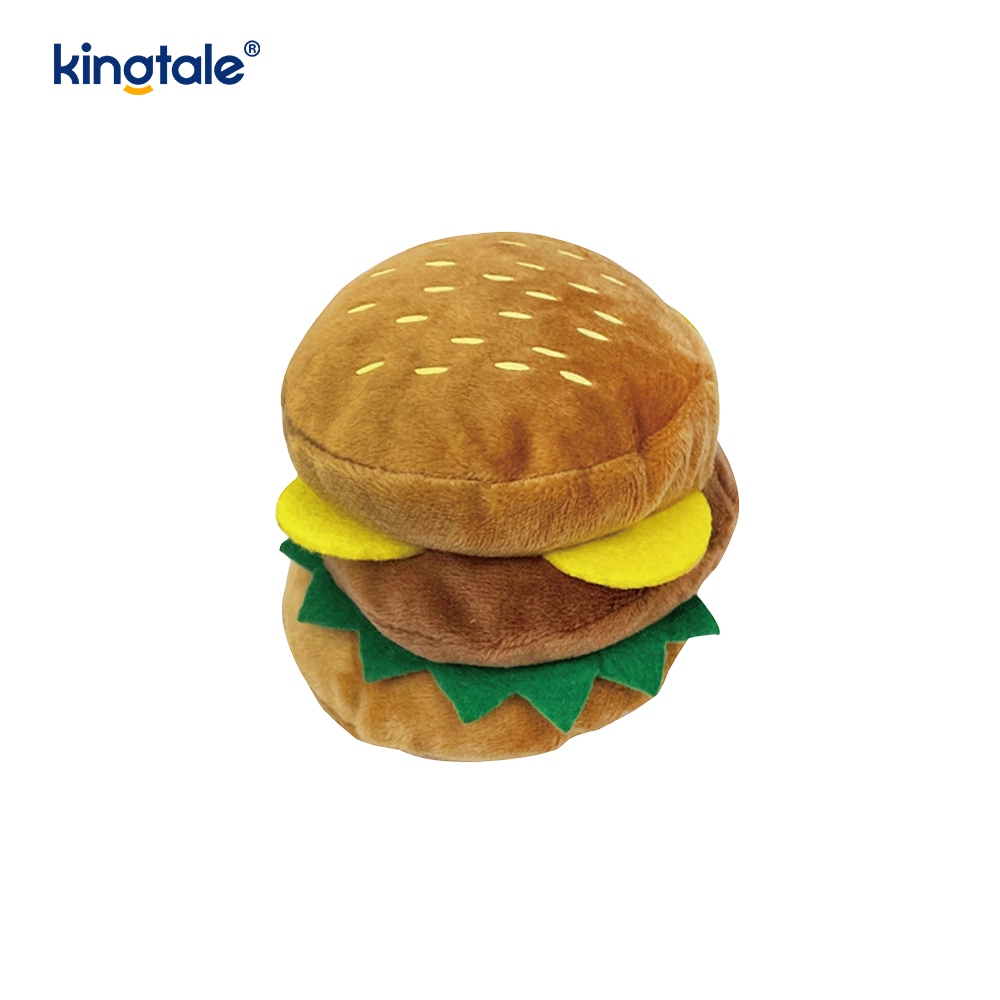 Food Screaming Toy Hamburguesa, Patatas Fritas, Pata De Pollo para Perros Y Gatos