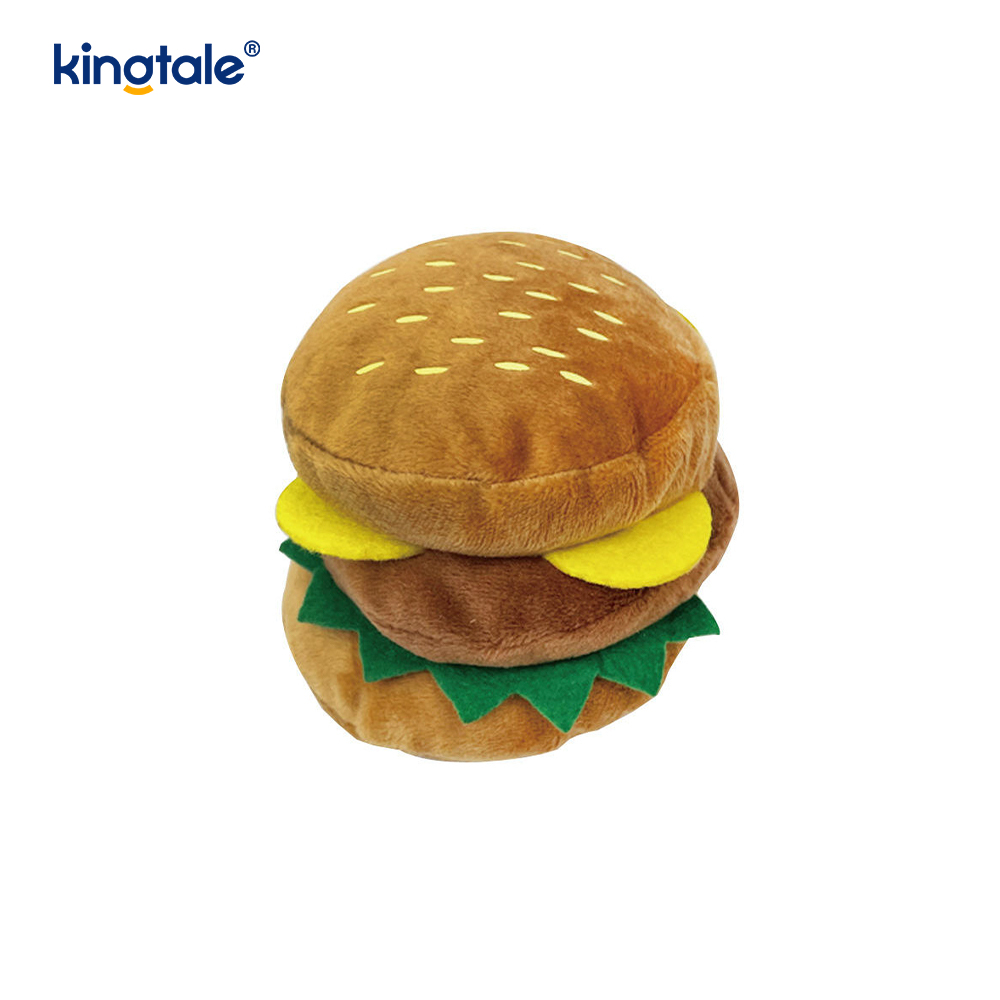 Food Screaming Toy Hamburguesa, Patatas Fritas, Pata De Pollo para Perros Y Gatos