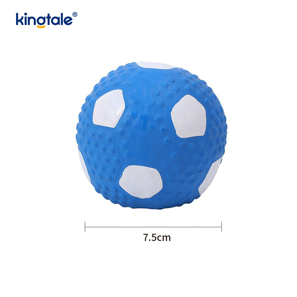 Juguetes chirriantes de látex para mascotas (fútbol, ​​fútbol, ​​voleibol)