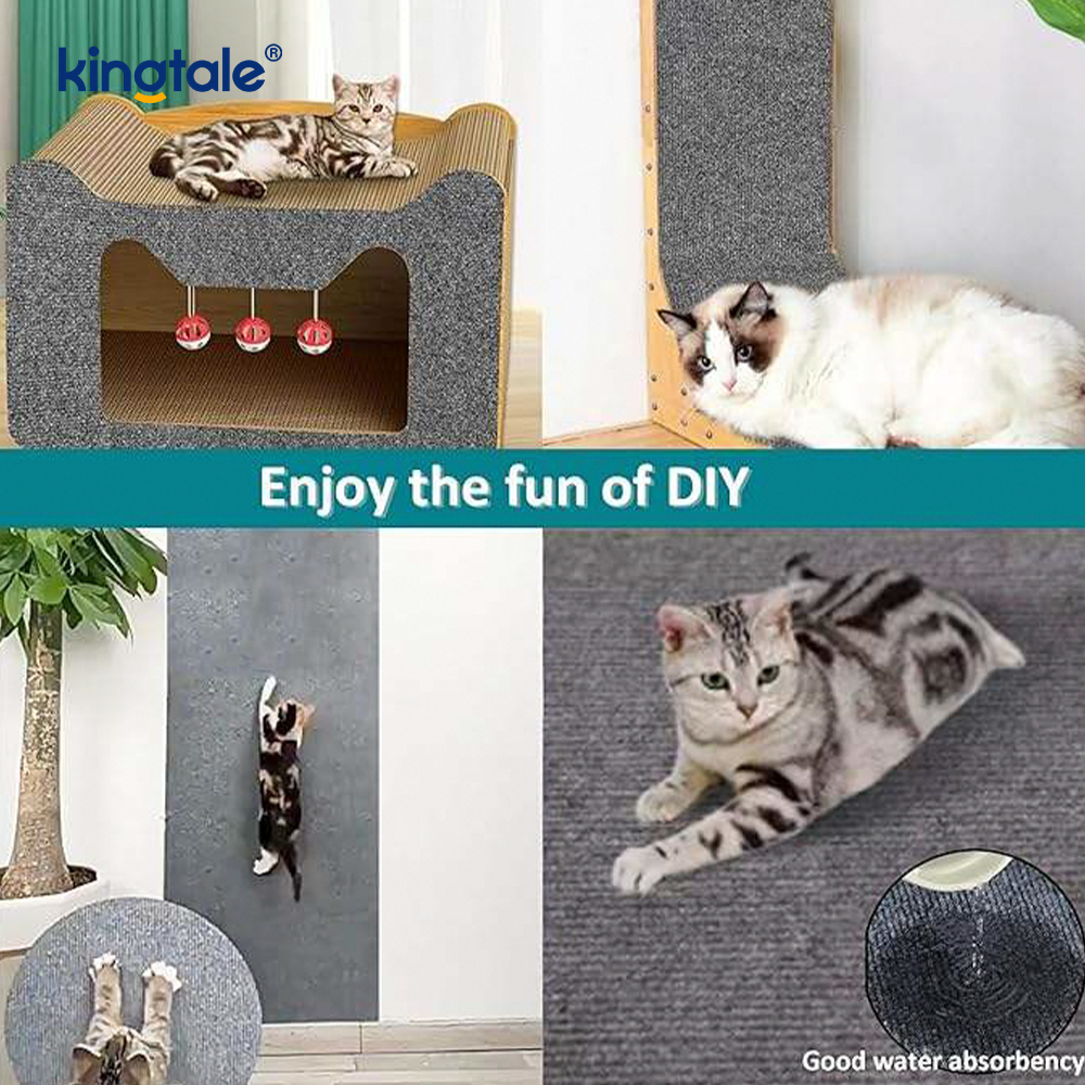 Alfombra autoadhesiva para rascar gatos, almohadillas de repuesto, protección de muebles