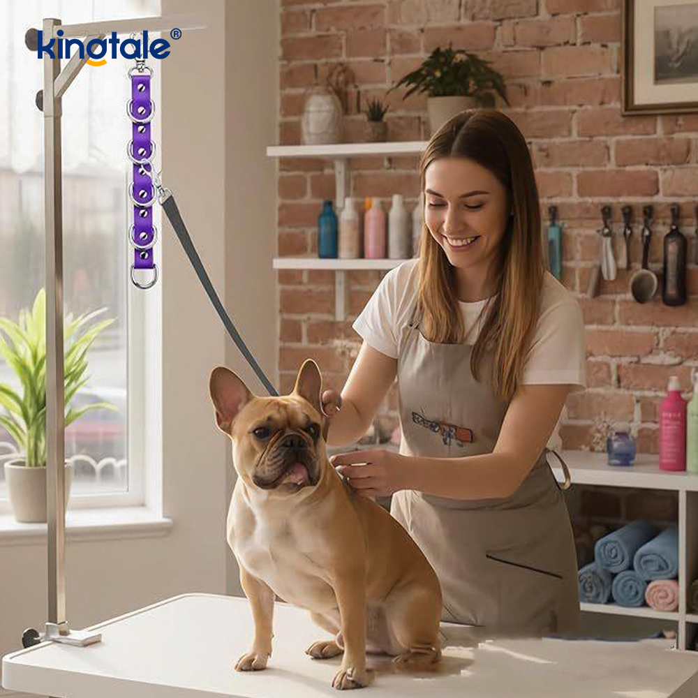 Correas de mesa con bucles de extensión para aseo de perros, correa para mesa de baño