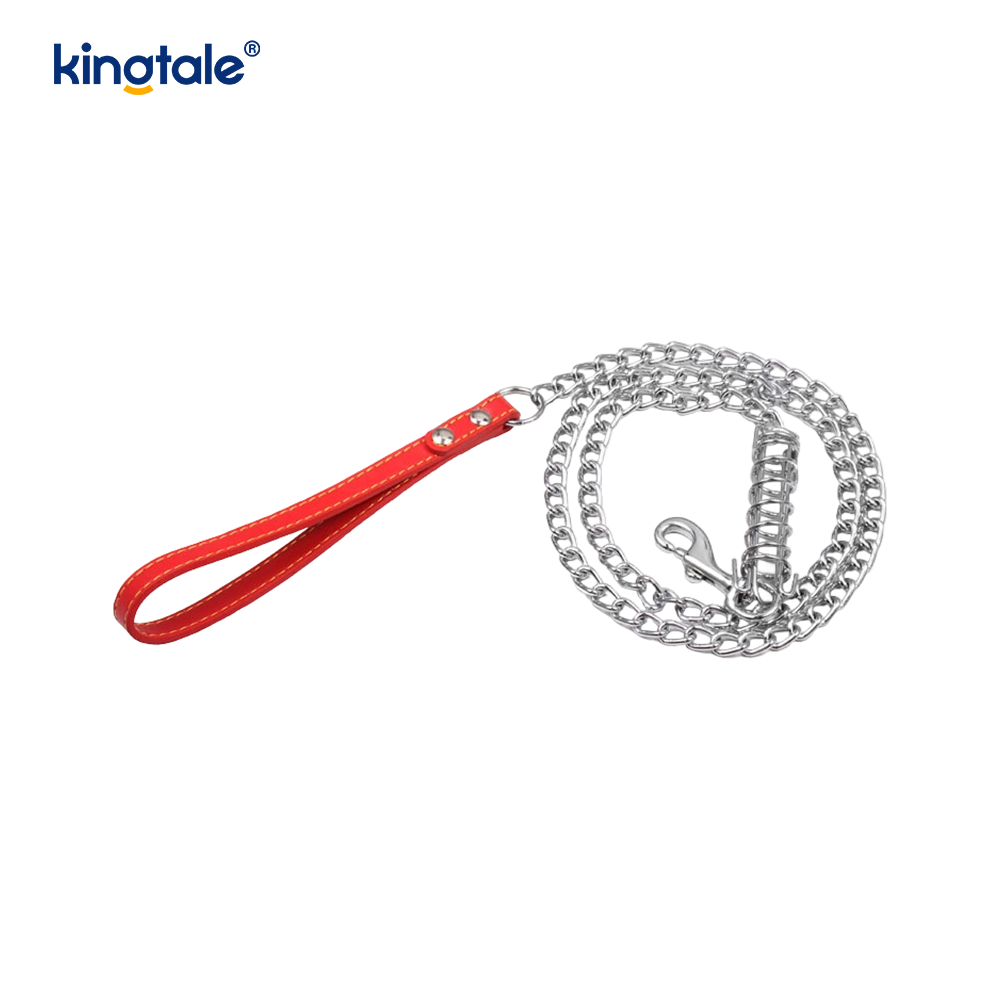 Cadena para perros Metal cromado Accesorios para perros Cadenas Correa de metal