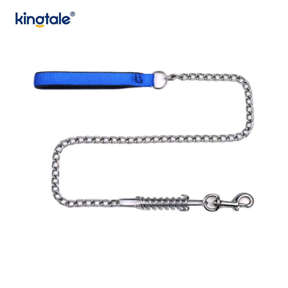 Cadena para perros Metal cromado Accesorios para perros Cadenas Correa de metal