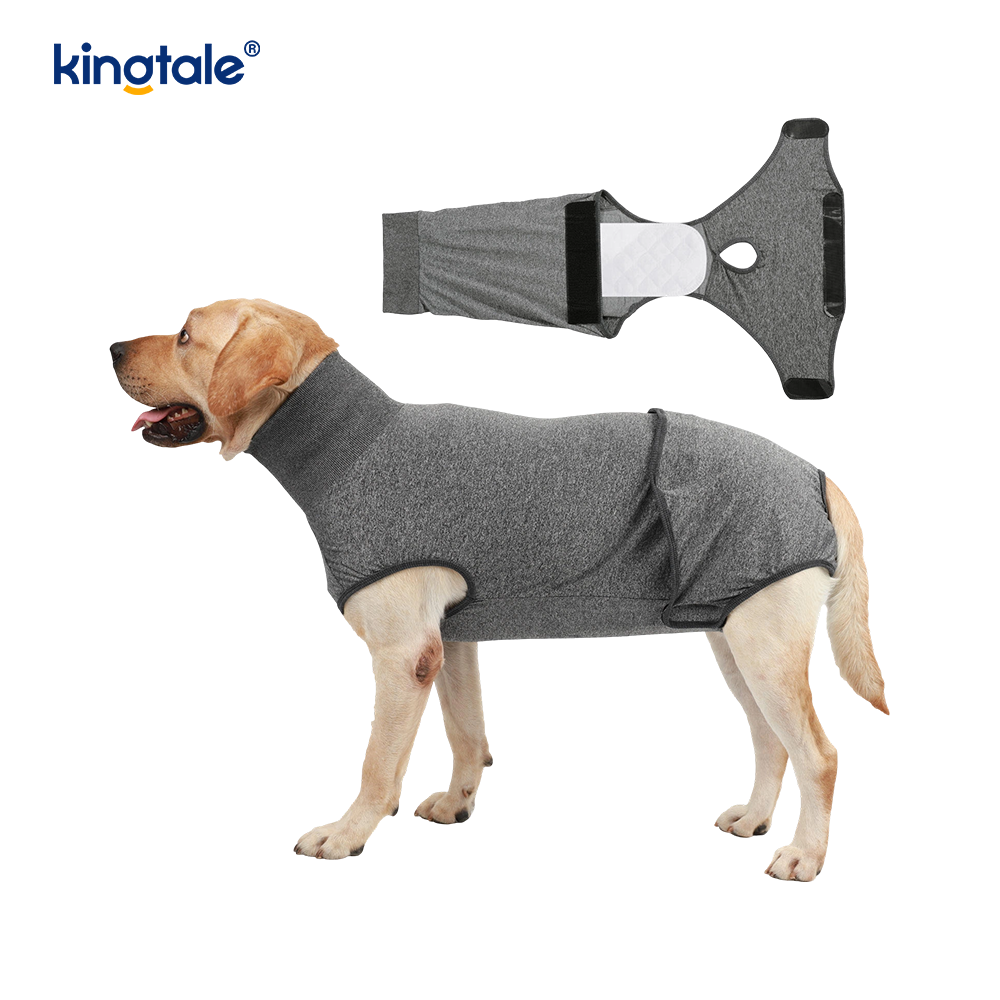 Traje de recuperación para perros, ropa quirúrgica para cachorros, chaleco postoperatorio para heridas abdominales
