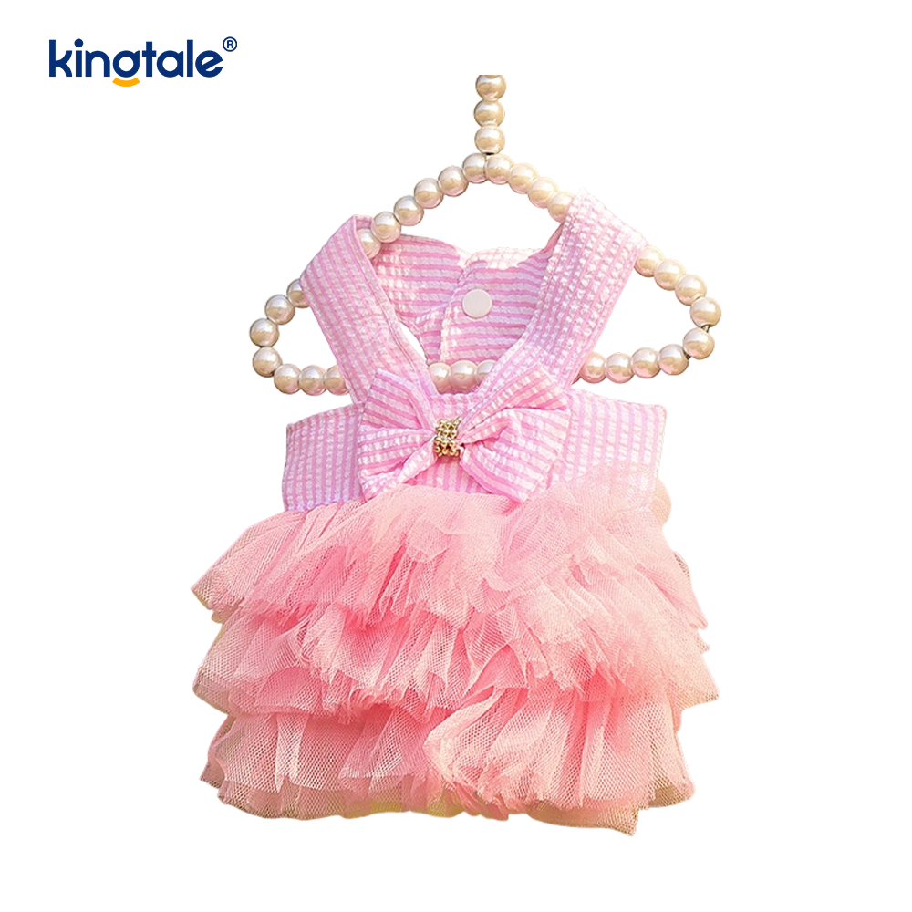 Vestido de verano para perros, vestido camisero de lujo, trajes para mascotas, ropa
